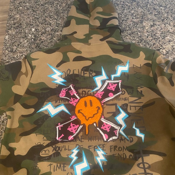 Smoke rise army hoodie - Picture 4 of 5